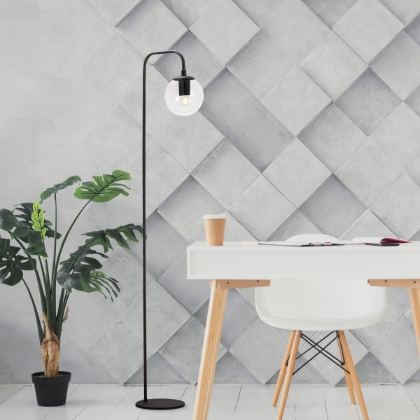 Lampadaire Viran 10960 - Noir Lampadaire Viran 10960 - Noir