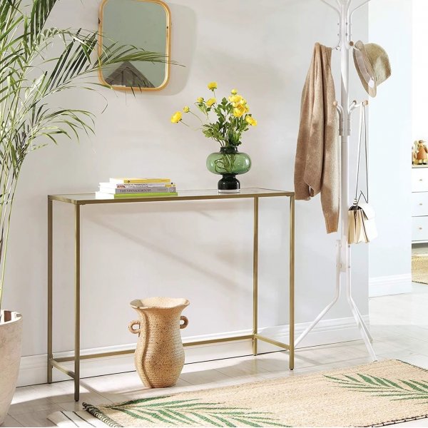 Canvas avlastningsbord - Guld Canvas avlastningsbord - Guld