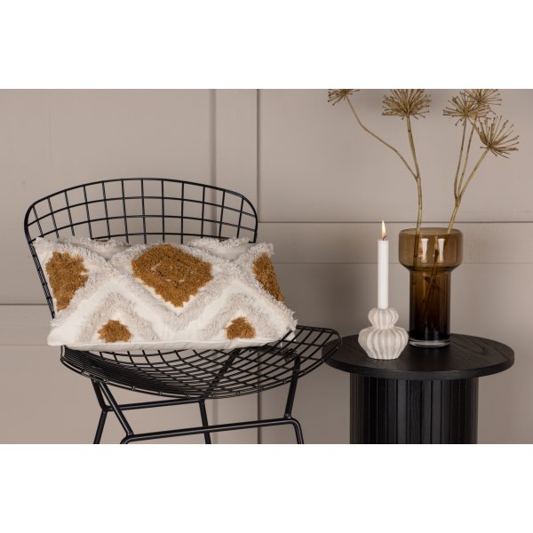 Ada kuddfodral 50 x 30 cm - Brun/vit Ada kuddfodral 50 x 30 cm - Brun/vit