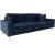 Lido 3-sits soffa - Mörkblå