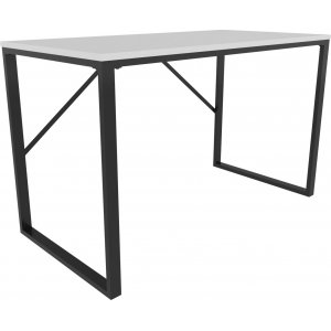 Layton bureau 120 x 60 cm - Zwart/wit