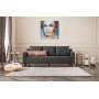 Doga 3-sits bddsoffa - Antracit