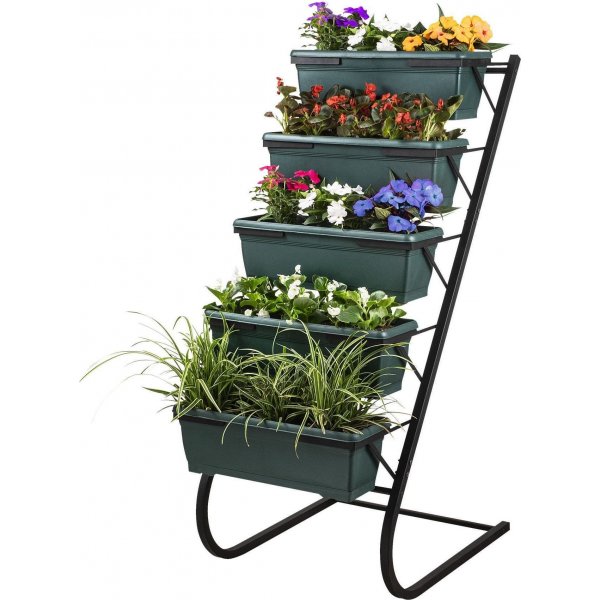 Rinse växthylla - Mörkgrön/svart Rinse växthylla - Mörkgrön/svart