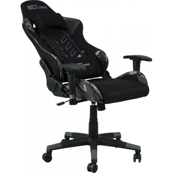 Alpha gamingstol - Svart/grå Alpha gamingstol - Svart/grå