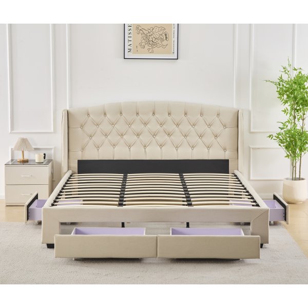 Sngram 180 x 200 cm - Beige