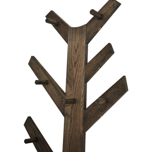 Suspension Frikk pour mur - Placage chêne laqué marron Suspension Frikk pour mur - Placage chêne laqué marron