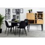 Vienna highboard - Ek/svart