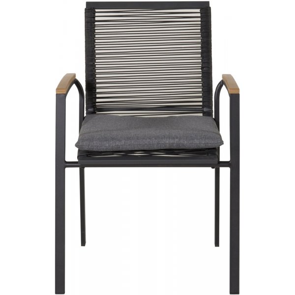 Dallas eetkamerstoel - Zwart Dallas eetkamerstoel - Zwart