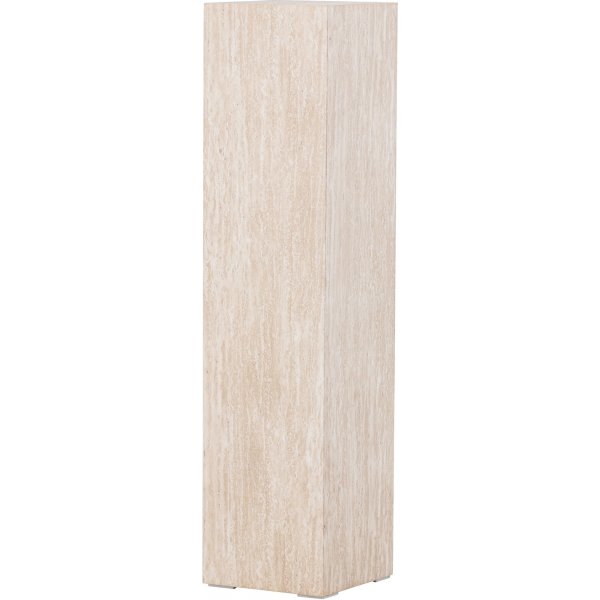 Ramsvik sidobord H:95 cm - Travertin-look