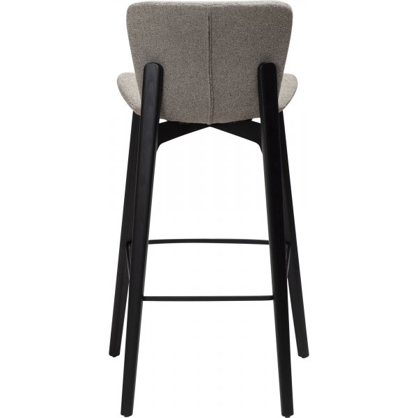 Tabouret de bar Paragon - Terre de galets bouclé Tabouret de bar Paragon - Terre de galets bouclé