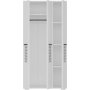 Asimo kledingkast 90 x 45 x 183 cm - Wit