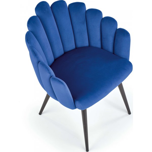 Chaise de salle à manger Cadeira 410 - Bleu Chaise de salle à manger Cadeira 410 - Bleu