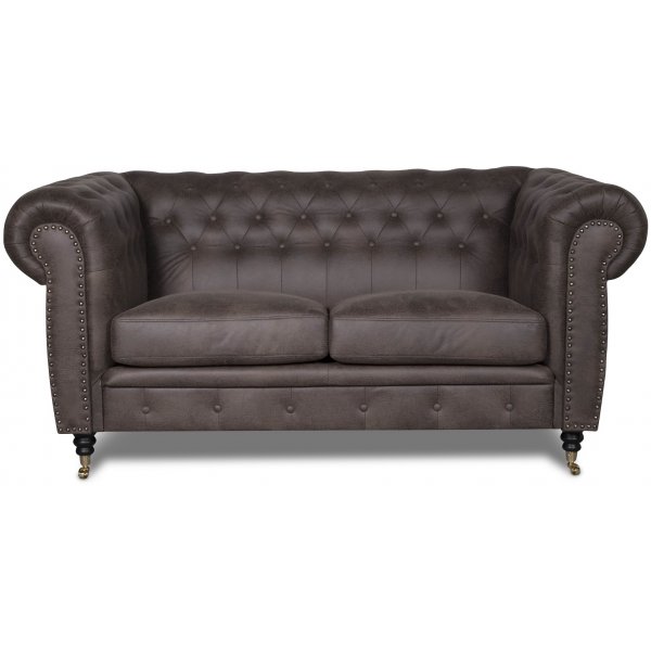 Sheffield Chesterfield 2-sits soffa - Lderutseende
