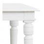 Paris matgrupp 180 cm bord vit + 6 st vita Gaston matstolar