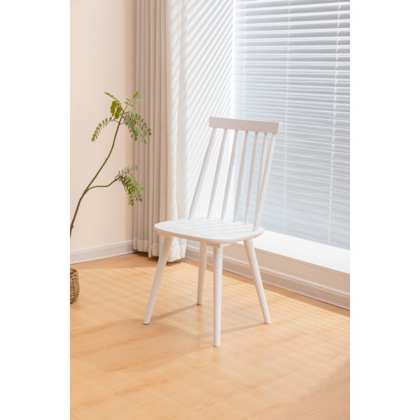 Love pinnstol - Vit Love pinnstol - Vit