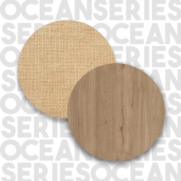 Table basse Ocan 90 x 60 cm - Noyer/chne