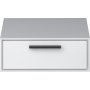 Slimline sngbord - Vit
