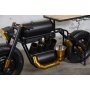Vector biker motorcykel barbord/bardisk - Svart/guldig