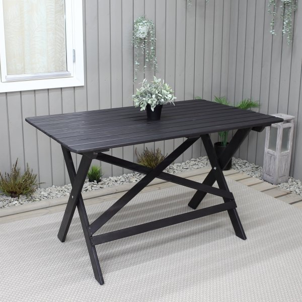 Groupe de repas Haväng (canapé avec 2 chaises et table) - Noir Groupe de repas Haväng (canapé avec 2 chaises et table) - Noir