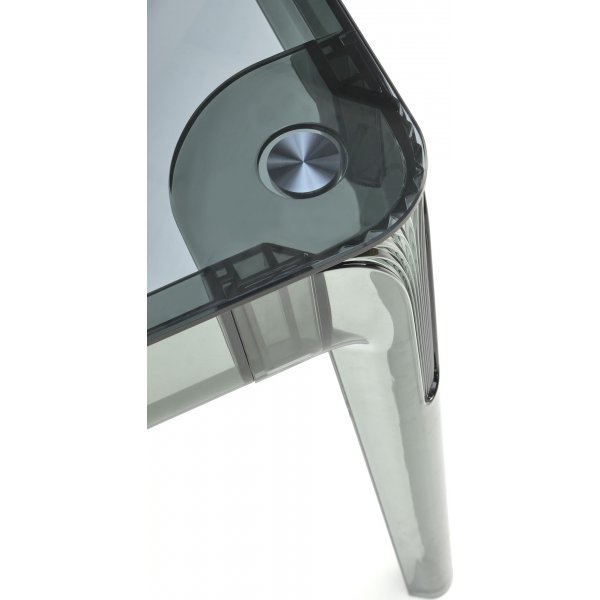 Table  manger Gomez 120 x 80 cm - Verre fum