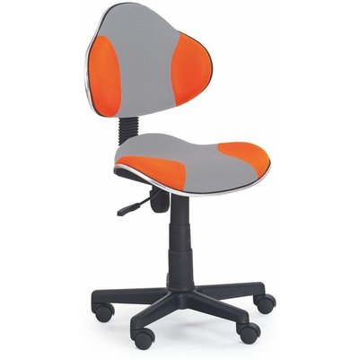 Cesar skrivbordsstol - Gr/orange