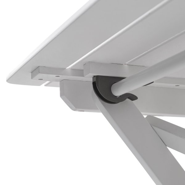 Haväng / Knohult matbord 125 cm - Vit Haväng / Knohult matbord 125 cm - Vit