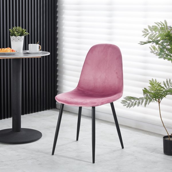 Groupe de repas Zoo Ø105 cm incl. 4 pcs Chaises roses Carisma - Noir / Marbre clair Groupe de repas Zoo Ø105 cm incl. 4 pcs Chaises roses Carisma - Noir / Marbre clair