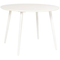 Carisma runt matbord 110 cm - Vit HPL Carisma runt matbord 110 cm - Vit HPL