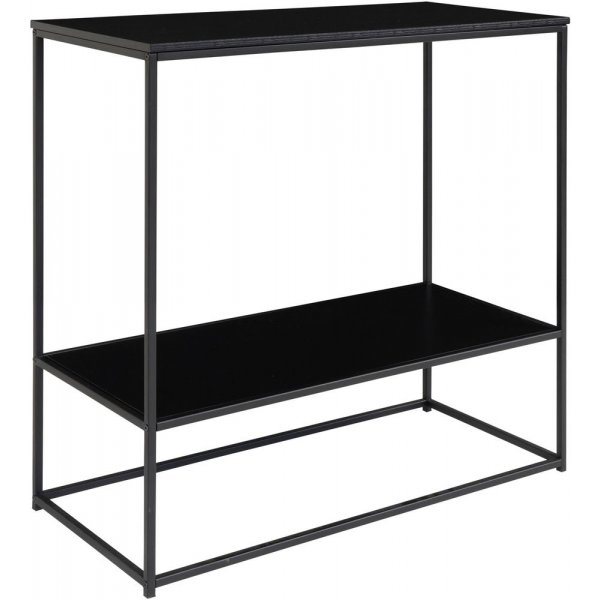 Table console blanche 36 x 80 cm - Noir Table console blanche 36 x 80 cm - Noir