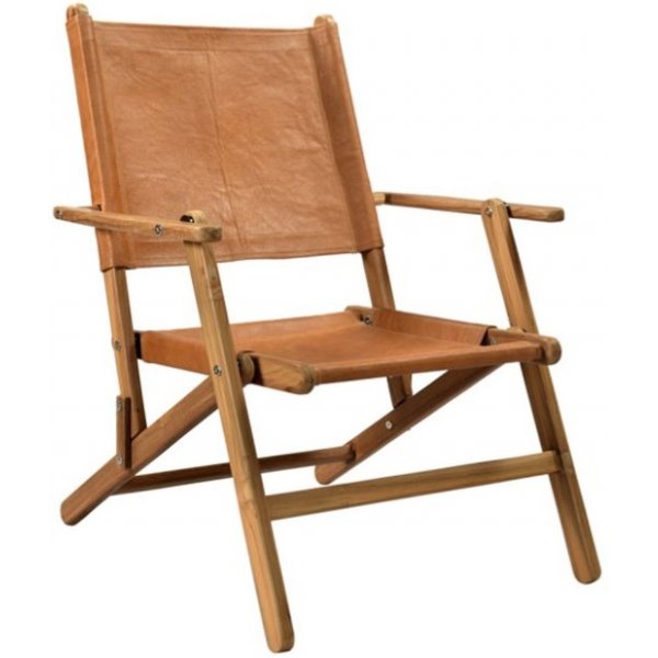Porto regissr-stol - Konjak / Teak