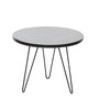 Becka sidobord - Svart/gr