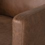 Harpan 3-sits Soffa i brun vintage - Soffa 223 cm