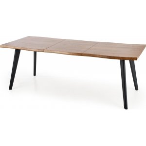 Table  manger Horst 150-210 x 90 cm - Chne/noir