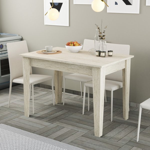 Kiev matbord 110 x 72 cm - Travertin Kiev matbord 110 x 72 cm - Travertin