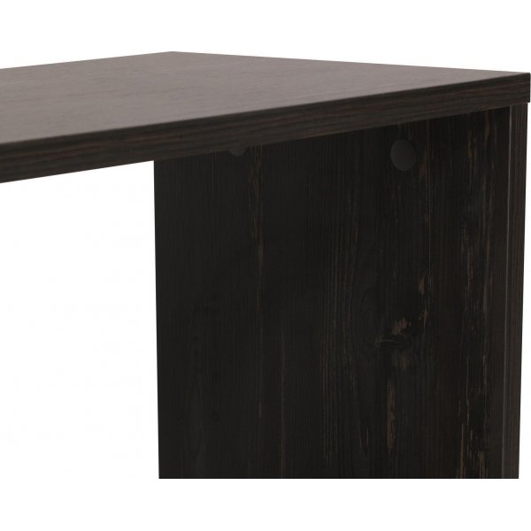 Banc multimédia Zigzag - Brun foncé Banc multimédia Zigzag - Brun foncé