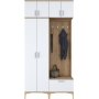 Esa hallmbel 120 x 37,5 x 240 cm - Valnt/vit