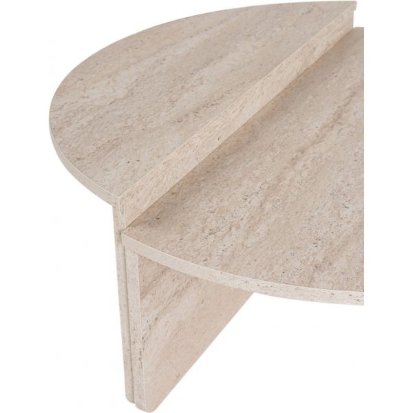 Table basse Orion - Travertin Table basse Orion - Travertin