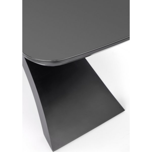 Table à manger extensible Simona 90x160-220 cm - Gris Table à manger extensible Simona 90x160-220 cm - Gris