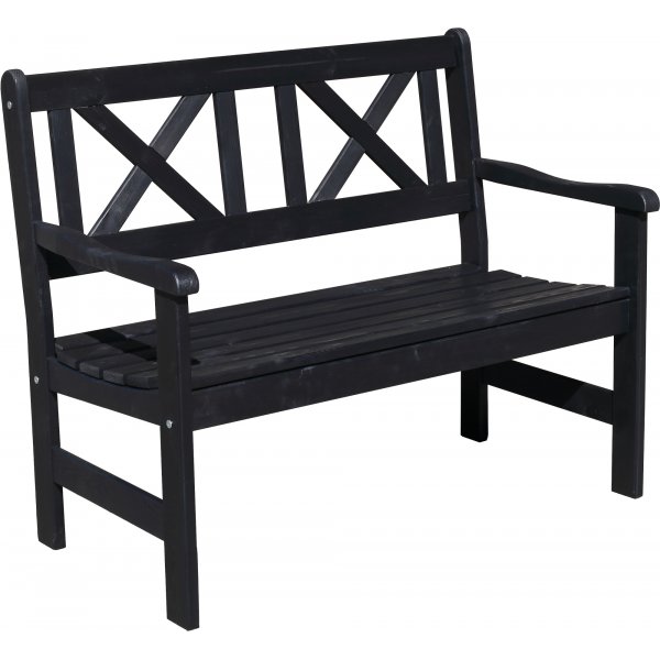 Europe tuinbank 2-zits - Zwart
