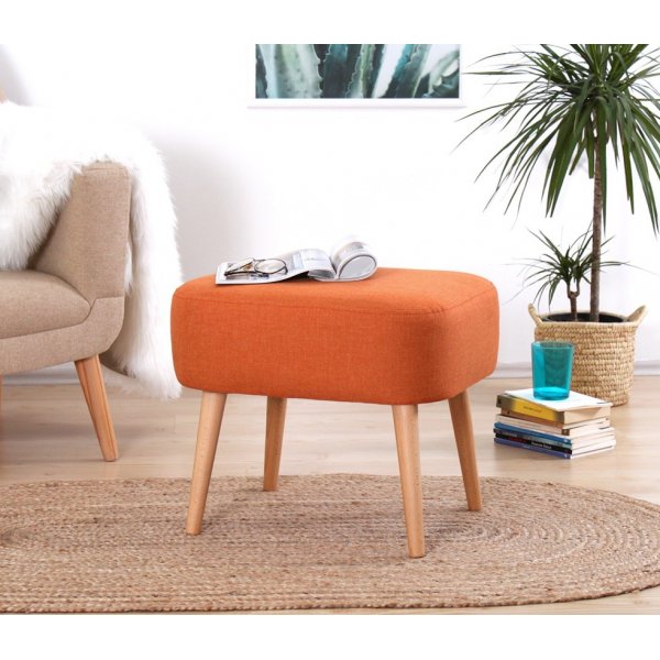 Pouf perroquet - Orange Pouf perroquet - Orange