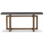 Artsome konsolbord 180 x 42 cm - tervunnet tr / Cement