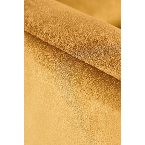 Gunvor reclinerftlj i gul sammet