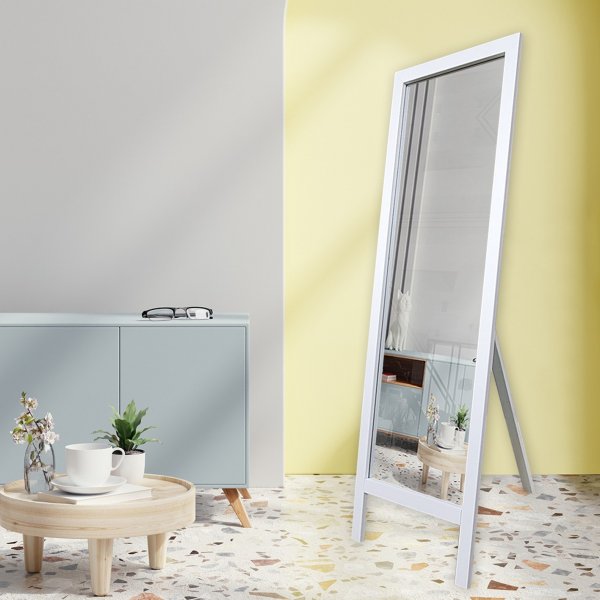 Chevalspiegel 45 x 145 cm - Wit Chevalspiegel 45 x 145 cm - Wit