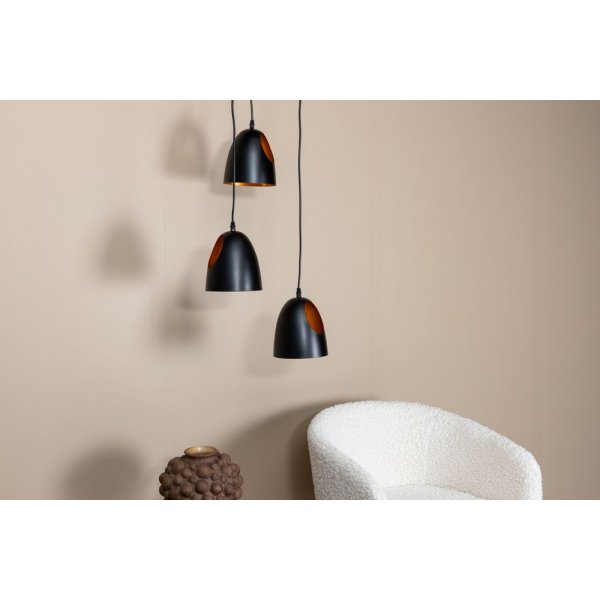 Karby taklampa - Svart/koppar Karby taklampa - Svart/koppar