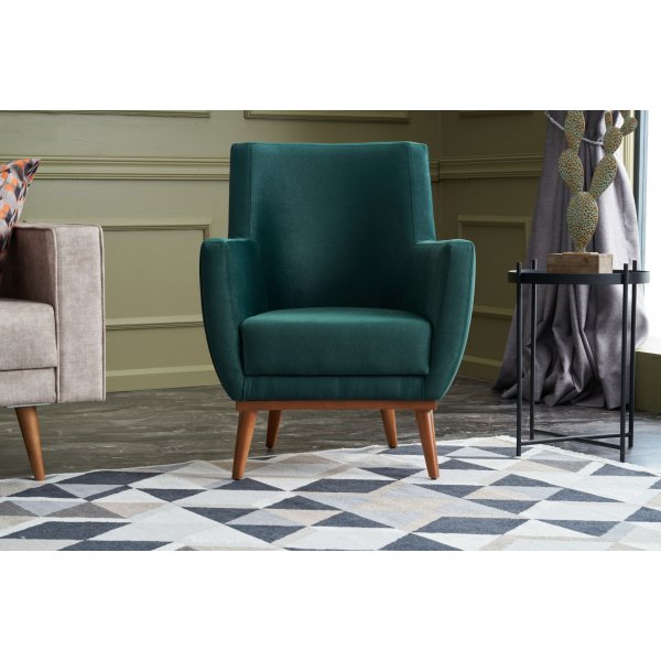 Gonca fåtölj - Grön Gonca fåtölj - Grön