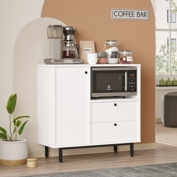 Armoire de cuisine Royce 1 - Blanc Armoire de cuisine Royce 1 - Blanc