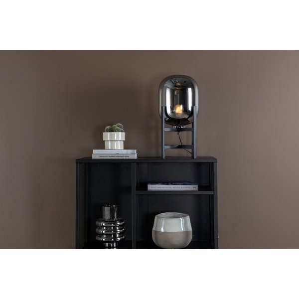 Lampe de table Marbystrand - Noir/verre Lampe de table Marbystrand - Noir/verre