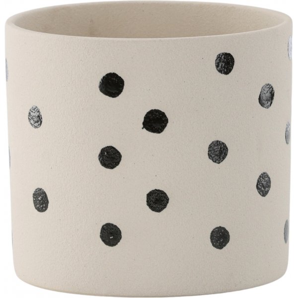 Pot Sane 18 x 17 cm - Noir/Blanc Pot Sane 18 x 17 cm - Noir/Blanc