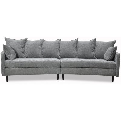 Gotland 4-sits svngd soffa 301 cm - Oxford gr + Mbeltassar