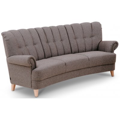 Lisa 3-sits svängd soffa - Valfri möbelklädsel!
